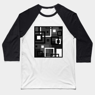 Black and white abstract background Baseball T-Shirt